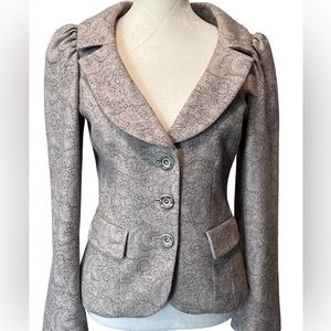 White House Black Market Wool Blazer For Women. Size 2.